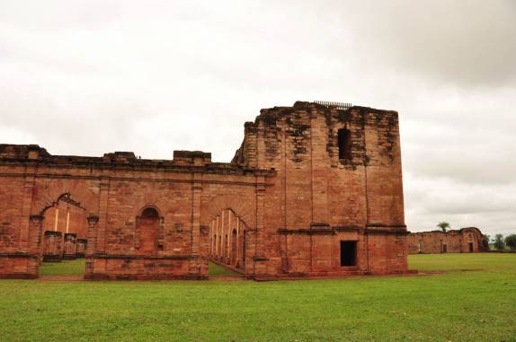 Ruínas da Missão em Jesus, próximo à Trinidad, no Paraguai